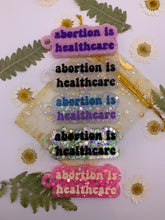 Load image into Gallery viewer, Abortion is healthcare keychains
