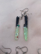 Load image into Gallery viewer, Glow in the dark knife earrings
