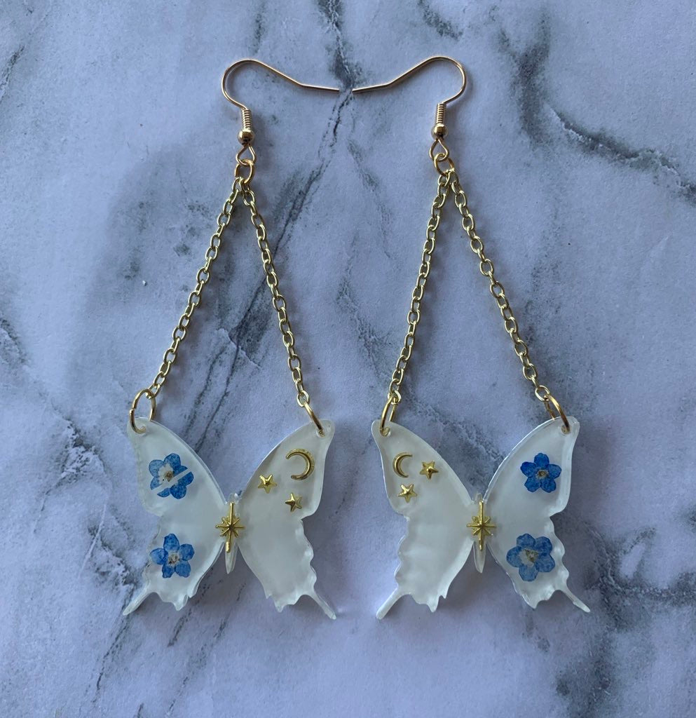 Butterfly earrings