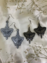 Load image into Gallery viewer, Butterfly dagger earrings
