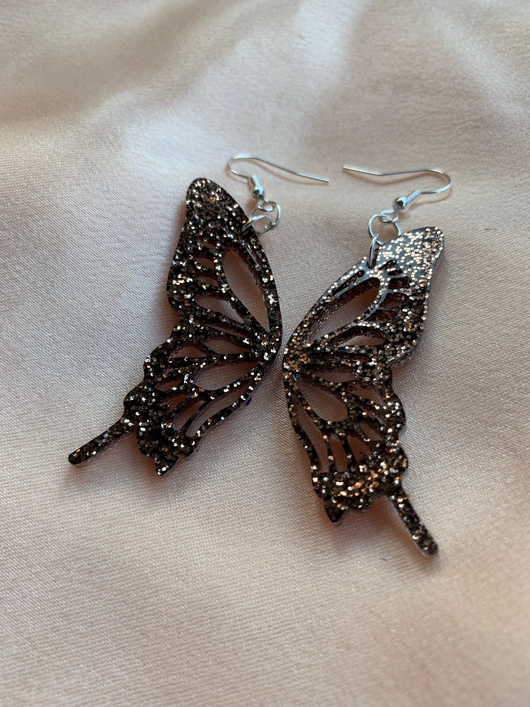 hersheys butterfly wing earrings